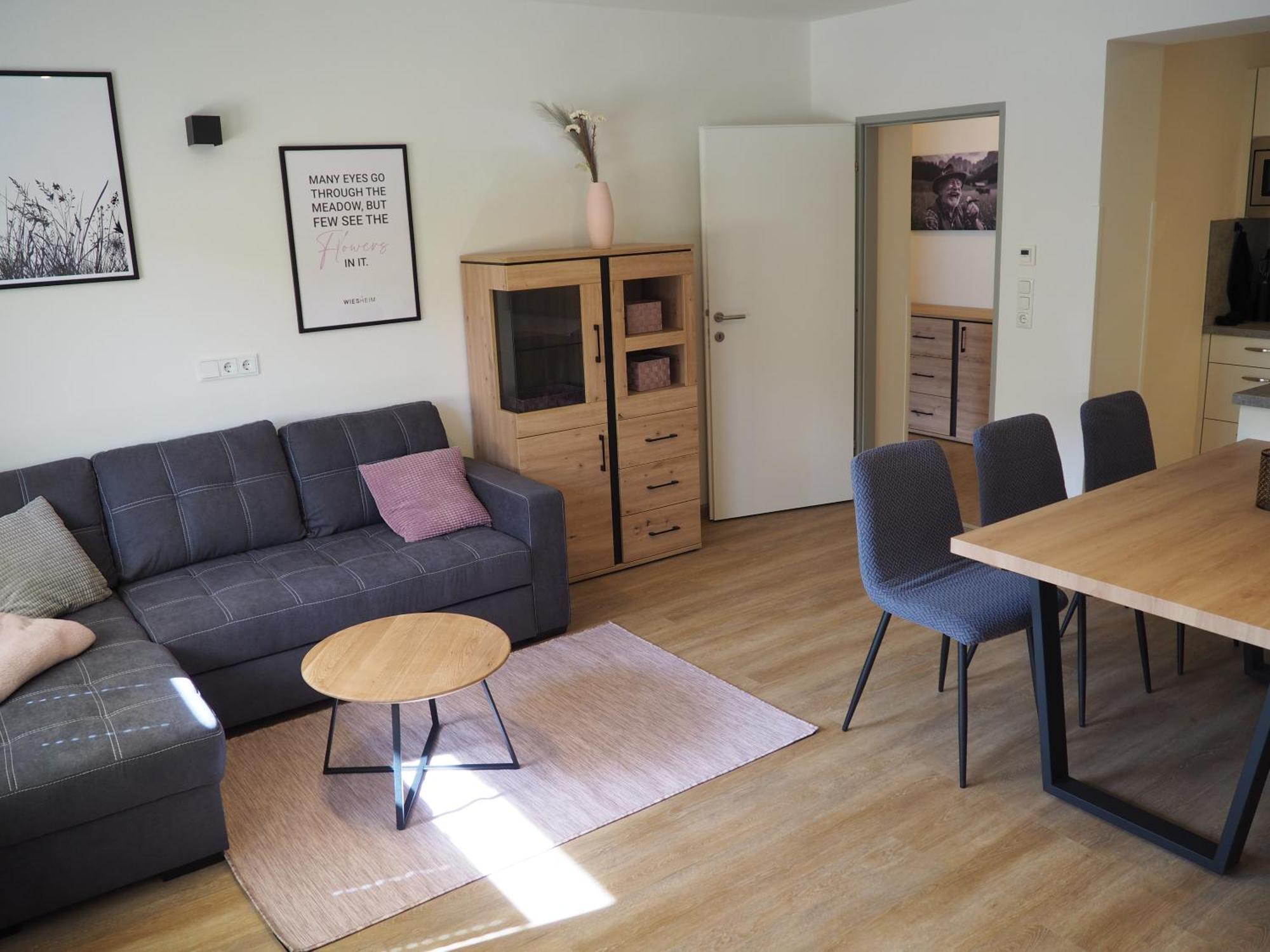 Ferienwohnung Wiesheim 배드호프가스타인 외부 사진