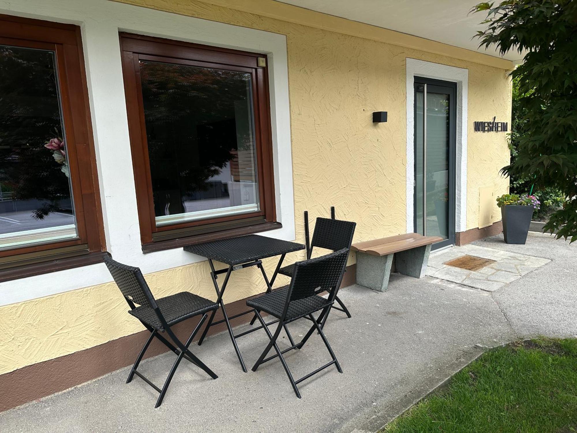 Ferienwohnung Wiesheim 배드호프가스타인 외부 사진